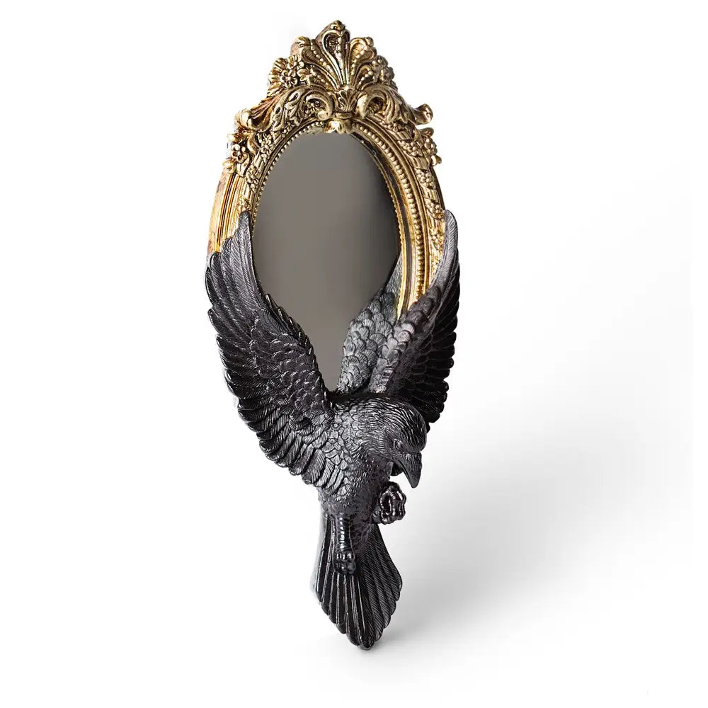 Raven's Gaze Hand Mirror