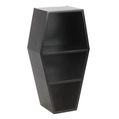 40cm Black Coffin Shelf