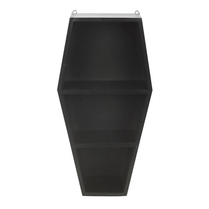 40cm Black Coffin Shelf