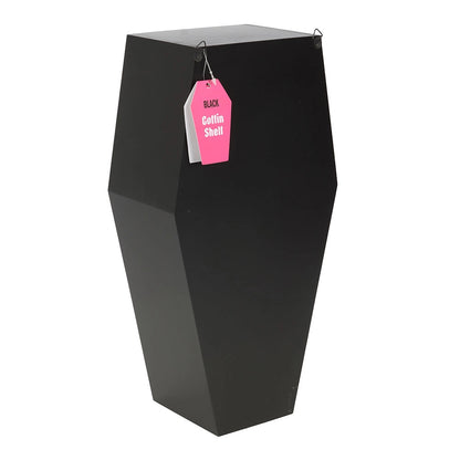 40cm Black Coffin Shelf