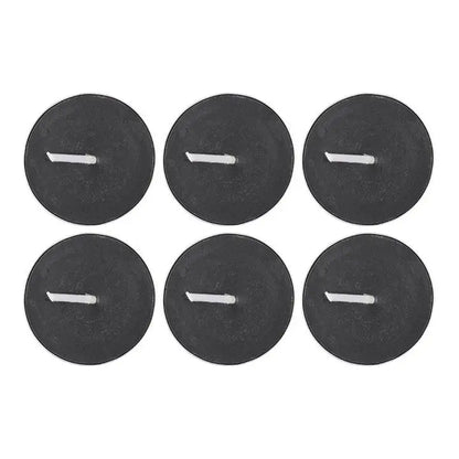 Set of 6 Black Dark Romance Opium Tealight Candles