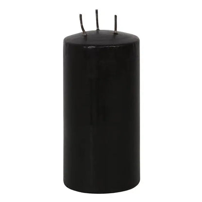 Large Pink Gothic Vampire Tears Bleeding Pillar Candle