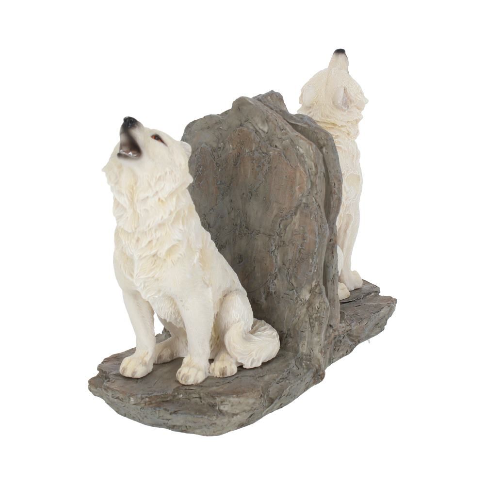 Wardens of the North White Wolf Bookends