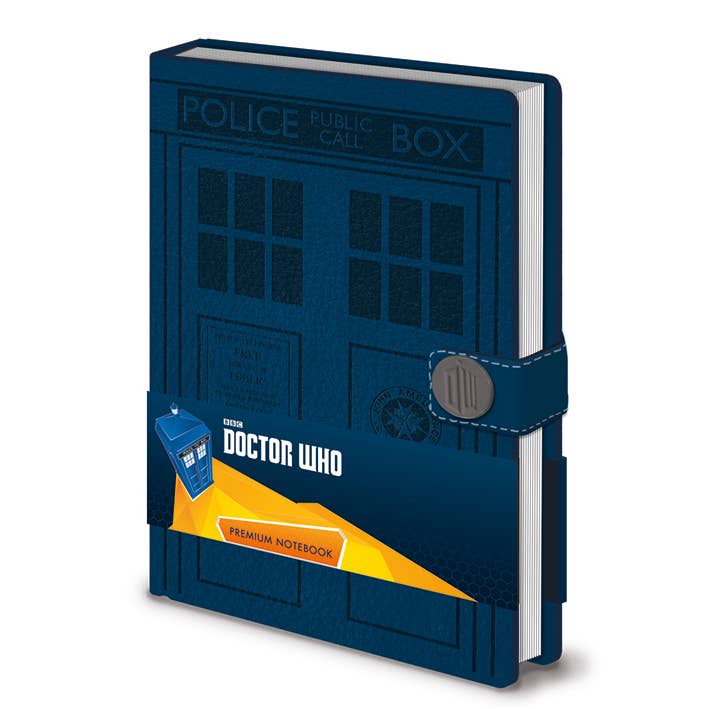 Doctor Who (Tardis) A5 Premium Notebook