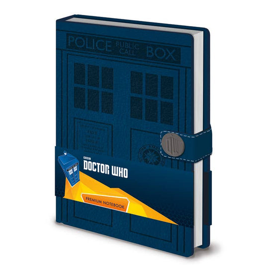 Doctor Who (Tardis) A5 Premium Notebook