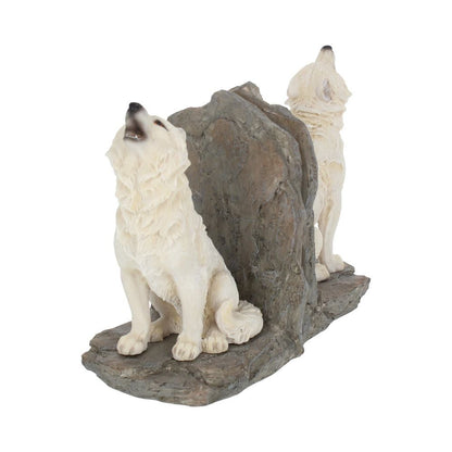 Wardens of the North White Wolf Bookends