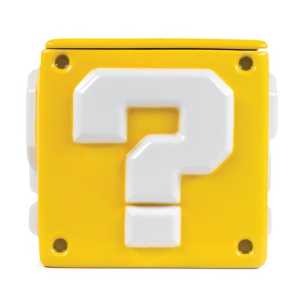 Super Mario (Question Mark Block) Cookie Jar