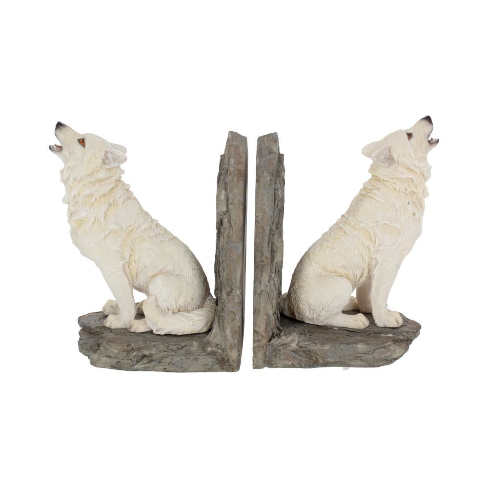 Wardens of the North White Wolf Bookends