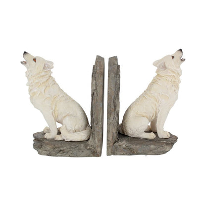 Wardens of the North White Wolf Bookends