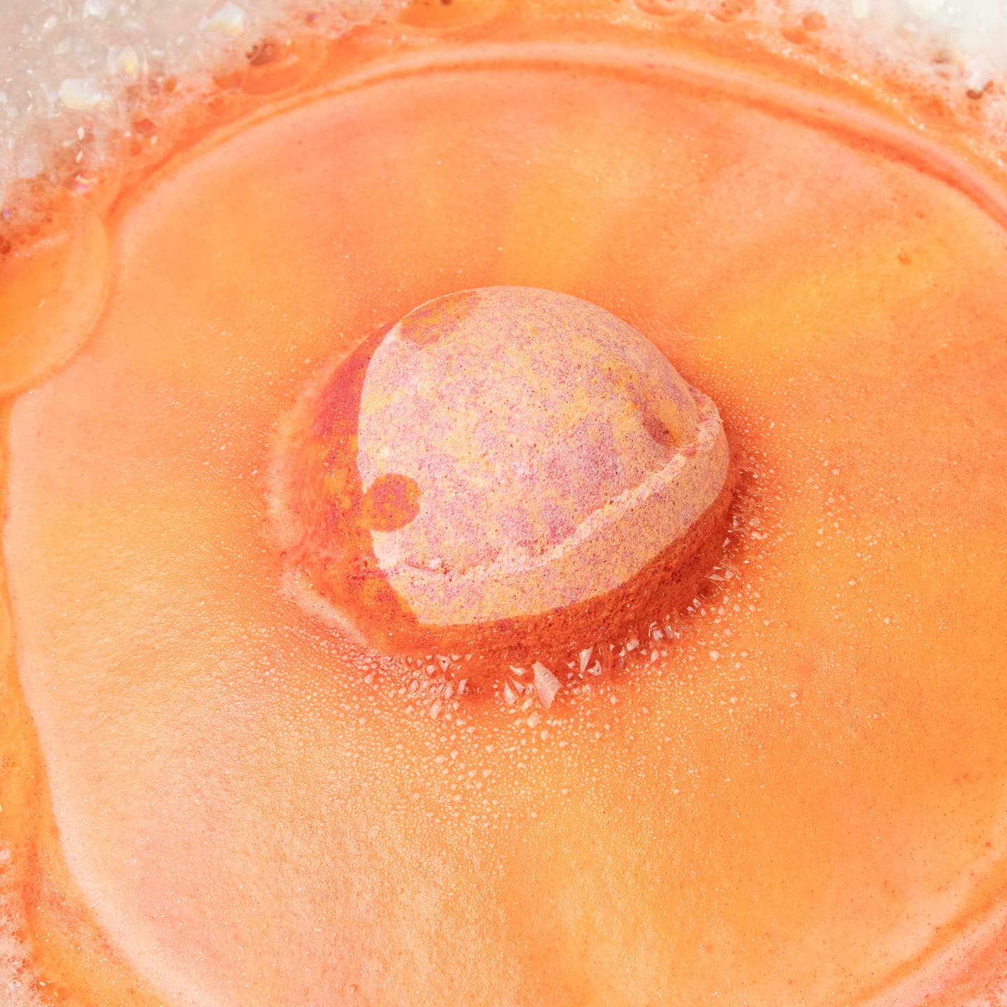 Crystal Bath Bombs with Hidden Gemstones