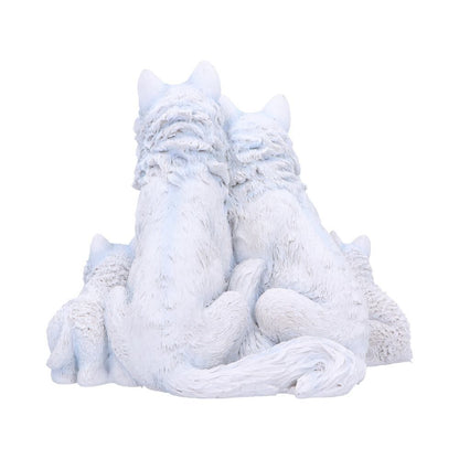 Protected Pups Wolf and Cubs Figurine
