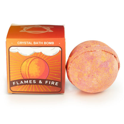 Crystal Bath Bombs with Hidden Gemstones